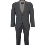 Silberne Business HUGO BOSS BOSS Businesskleidung mit Knopf aus Wolle für Herren Übergröße 