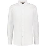 Reduzierte Weiße Unifarbene Casual Langärmelige HUGO BOSS BOSS Button Down Kragen Herrenlangarmhemden aus Baumwolle für den für den Frühling 