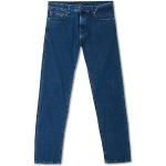 Blaue HUGO BOSS BOSS Maine Stretch-Jeans mit Reißverschluss aus Baumwolle für Herren 