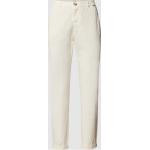 Weiße Business HUGO BOSS BOSS Business-Hosen aus Baumwolle für Damen Größe L 