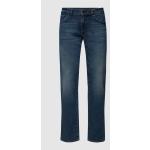 Reduzierte Blaue HUGO BOSS BOSS Maine Wide Leg Jeans & Relaxed Fit Jeans aus Baumwollmischung für Herren Weite 33, Länge 34 