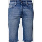 Reduzierte HUGO BOSS BOSS Jeans-Shorts mit Reißverschluss aus Baumwollmischung für Herren Größe XXL 