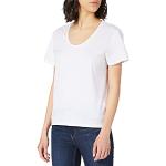 Reduzierte Kurzärmelige HUGO BOSS BOSS U-Ausschnitt T-Shirts für Damen Größe M 