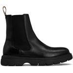 Schwarze HUGO BOSS BOSS Chelsea-Boots aus Leder für Damen Größe 40 