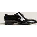 Schwarze Lack-Optik Business HUGO BOSS BOSS Black Hochzeitsschuhe & Oxford Schuhe aus Leder für Herren Größe 40,5 