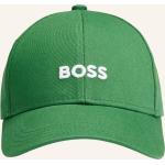 Reduzierte Grüne HUGO BOSS BOSS Nachhaltige Snapback-Caps aus Baumwolle für Herren Einheitsgröße 