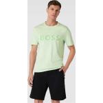 Hellgrüne HUGO BOSS Boss Green T-Shirts aus Baumwolle für Herren Größe XL 