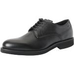 Schwarze Business HUGO BOSS BOSS Black Derby Schuhe mit Schnürsenkel wasserfest für Herren Größe 44 
