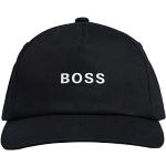 Reduzierte Schwarze HUGO BOSS BOSS Black Snapback-Caps mit Klettverschluss aus Baumwolle für Herren Einheitsgröße 