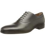 BOSS Herren Kensington Oxfr Oxford-Schuhe aus gegerbtem Leder mit perforierten Einsätzen Dunkelblau 7.5 Größe 41.5