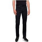 Schwarze Casual HUGO BOSS BOSS Black Straight Leg Jeans aus Baumwollmischung für Herren Weite 33 
