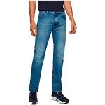 Reduzierte Blaue HUGO BOSS BOSS Maine Stretch-Jeans mit Reißverschluss aus Denim für Herren Weite 32 