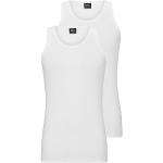 Reduzierte Weiße HUGO BOSS BOSS Herrenträgerhemden & Herrenachselhemden aus Baumwollmischung Größe XXL 2-teilig für den für den Sommer 