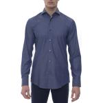 Reduzierte Blaue HUGO BOSS BOSS Jason Slim Fit Hemden aus Baumwolle für Herren Größe XS 
