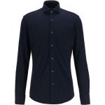 Reduzierte Marineblaue Unifarbene HUGO BOSS BOSS Jason Slim Fit Hemden aus Jersey für Herren Größe XXL - versandkostenfrei 