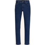 Dunkelblaue HUGO BOSS BOSS Delaware Slim Fit Jeans mit Reißverschluss aus Baumwolle für Herren Größe XXL 