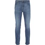 Blaue HUGO BOSS BOSS Maine 5-Pocket Jeans aus Baumwolle für Herren Größe M 