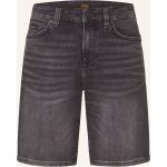 Anthrazitfarbene HUGO BOSS BOSS Jeans-Shorts aus Baumwolle für Herren Größe XXL für den für den Sommer 
