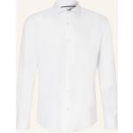 Reduzierte Weiße HUGO BOSS BOSS Kentkragen Hemden mit Kent-Kragen aus Jersey für Herren 