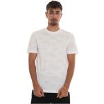 Reduzierte Weiße Kurzärmelige HUGO BOSS BOSS Rundhals-Ausschnitt T-Shirts aus Baumwolle für Herren Größe 3 XL 