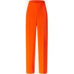 Reduzierte Orange HUGO BOSS BOSS Bundfaltenhosen mit Galonstreifen aus Baumwolle für Damen Größe L 