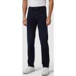 Blaue HUGO BOSS Boss Orange 5-Pocket Jeans mit Reißverschluss aus Baumwolle für Herren Weite 34, Länge 34 