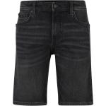 Schwarze Business HUGO BOSS Boss Orange Stretch-Jeans mit Reißverschluss aus Baumwollmischung für Herren Größe XXL 