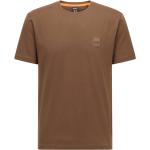 Dunkelgrüne Business Kurzärmelige HUGO BOSS Boss Orange Bio Nachhaltige T-Shirts aus Jersey für Herren Größe S 