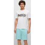 Reduzierte Orange HUGO BOSS Boss Orange Rundhals-Ausschnitt T-Shirts aus Jersey für Herren 1-teilig 