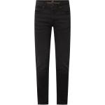 BOSS Orange Tapered Fit Jeans mit Stretch-Anteil Modell 'Taber' (31/32 Black)