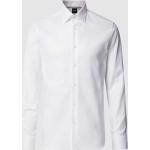 Weiße HUGO BOSS BOSS Kentkragen Hemden mit Kent-Kragen aus Baumwolle für Herren Größe S 