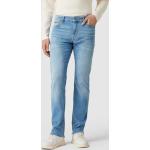 BOSS Regular Fit Jeans im 5-Pocket-Design Modell 'Maine' (34/30 Bleu)