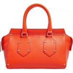 Reduzierte Orange HUGO BOSS Boss Orange Lederhandtaschen aus Leder für Damen medium 