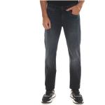 Reduzierte Blaue HUGO BOSS BOSS Slim Fit Jeans mit Reißverschluss aus Baumwolle für Herren 