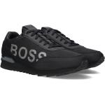 Schwarze Neuheiten: HUGO BOSS BOSS Designer Low Sneaker für Herren Übergrößen 