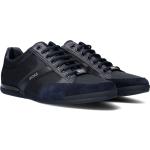 Blaue HUGO BOSS BOSS Saturn Low Sneaker aus Textil für Herren Größe 46 