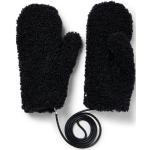 Reduzierte Schwarze HUGO BOSS BOSS Damenfäustlinge & Damenfausthandschuhe aus Kunstfaser Größe 8 für den für den Winter 