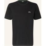 Schwarze HUGO BOSS BOSS T-Shirts aus Baumwolle für Herren Übergrößen 