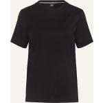 Schwarze HUGO BOSS BOSS T-Shirts aus Baumwolle für Damen Größe XS 