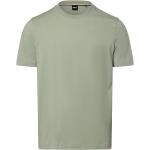 Grüne Unifarbene HUGO BOSS BOSS Rundhals-Ausschnitt T-Shirts für Herren Größe XL 