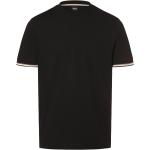 Schwarze Unifarbene HUGO BOSS BOSS Rundhals-Ausschnitt T-Shirts für Herren Größe XXL 