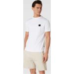Weiße HUGO BOSS BOSS T-Shirts aus Baumwollmischung für Herren Größe 3 XL 