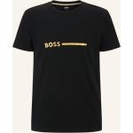 Reduzierte Schwarze HUGO BOSS BOSS T-Shirts aus Baumwolle für Herren Übergrößen 