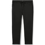 Boss Tapered-Fit Tracksuit Bottoms in Stretch Jersey black