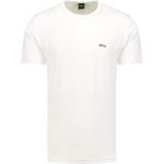 Reduzierte Weiße HUGO BOSS BOSS T-Shirts aus Baumwolle für Herren Größe S 