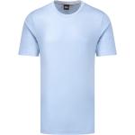 Reduzierte Blaue HUGO BOSS BOSS T-Shirts aus Baumwolle für Herren Größe L 