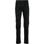 Reduzierte Schwarze HUGO BOSS BOSS Slim Fit Jeans mit Reißverschluss für Herren Weite 34, Länge 32 