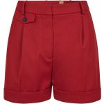 Reduzierte Rote HUGO BOSS BOSS Sommerhosen aus Baumwolle für Damen Größe L 