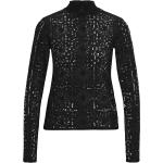 Schwarze Elegante HUGO BOSS BOSS Trachtenblusen aus Baumwollmischung für Damen Größe XS 