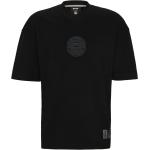 Schwarze HUGO BOSS BOSS V-Ausschnitt T-Shirts aus Baumwolle für Herren Größe XL 